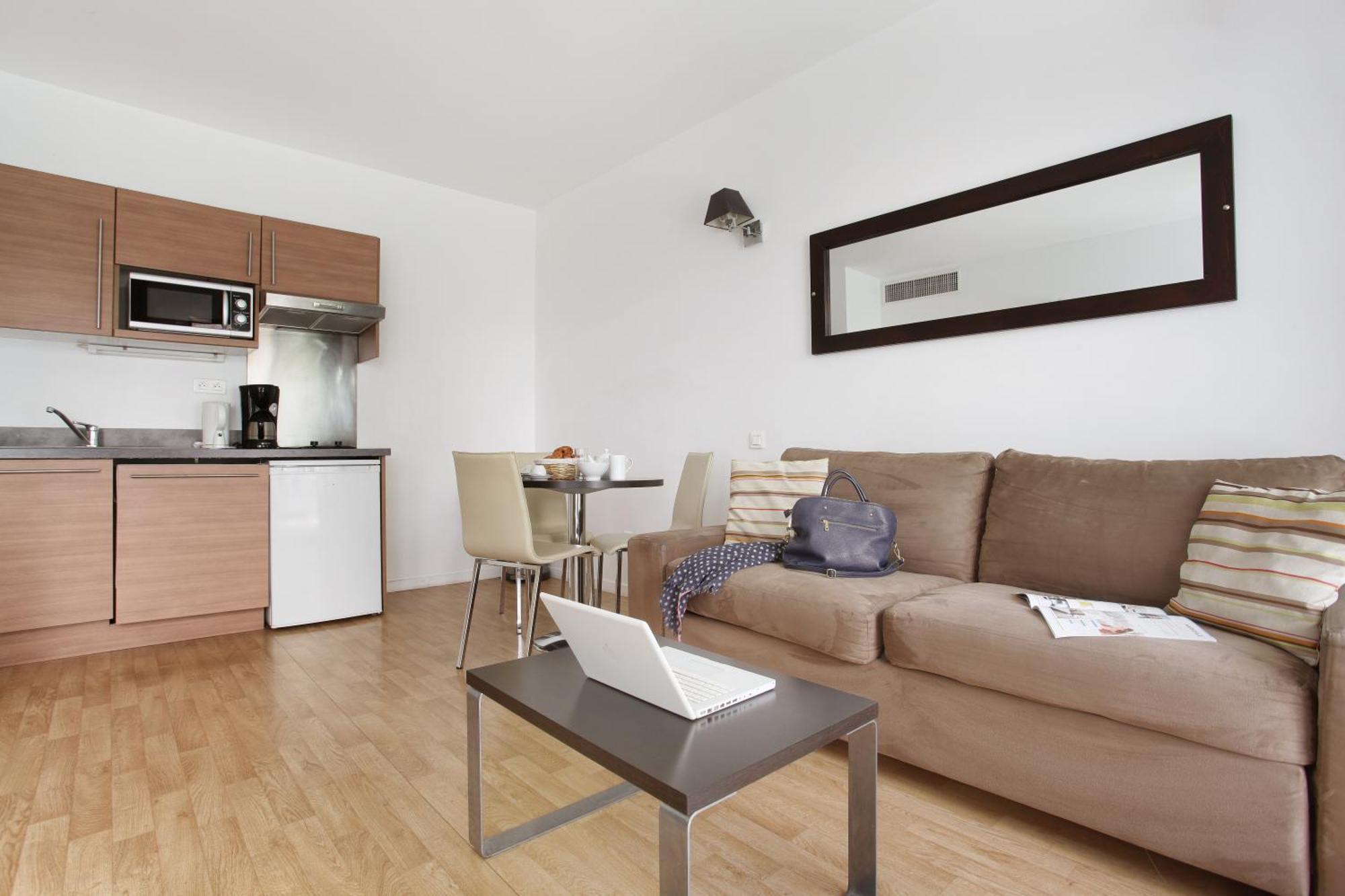 One-Bedroom Apartment Balcony