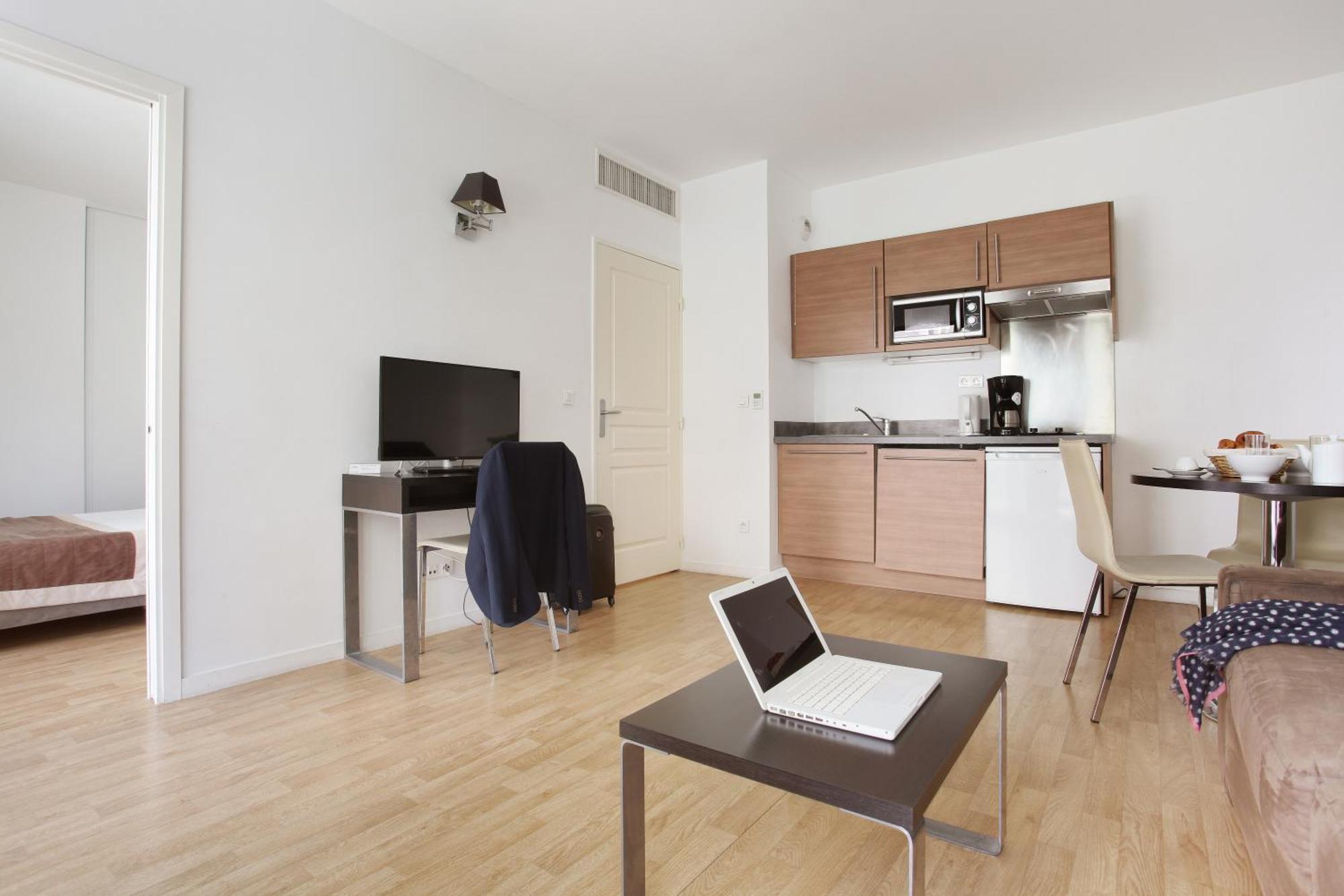 One-Bedroom Apartment Balcony