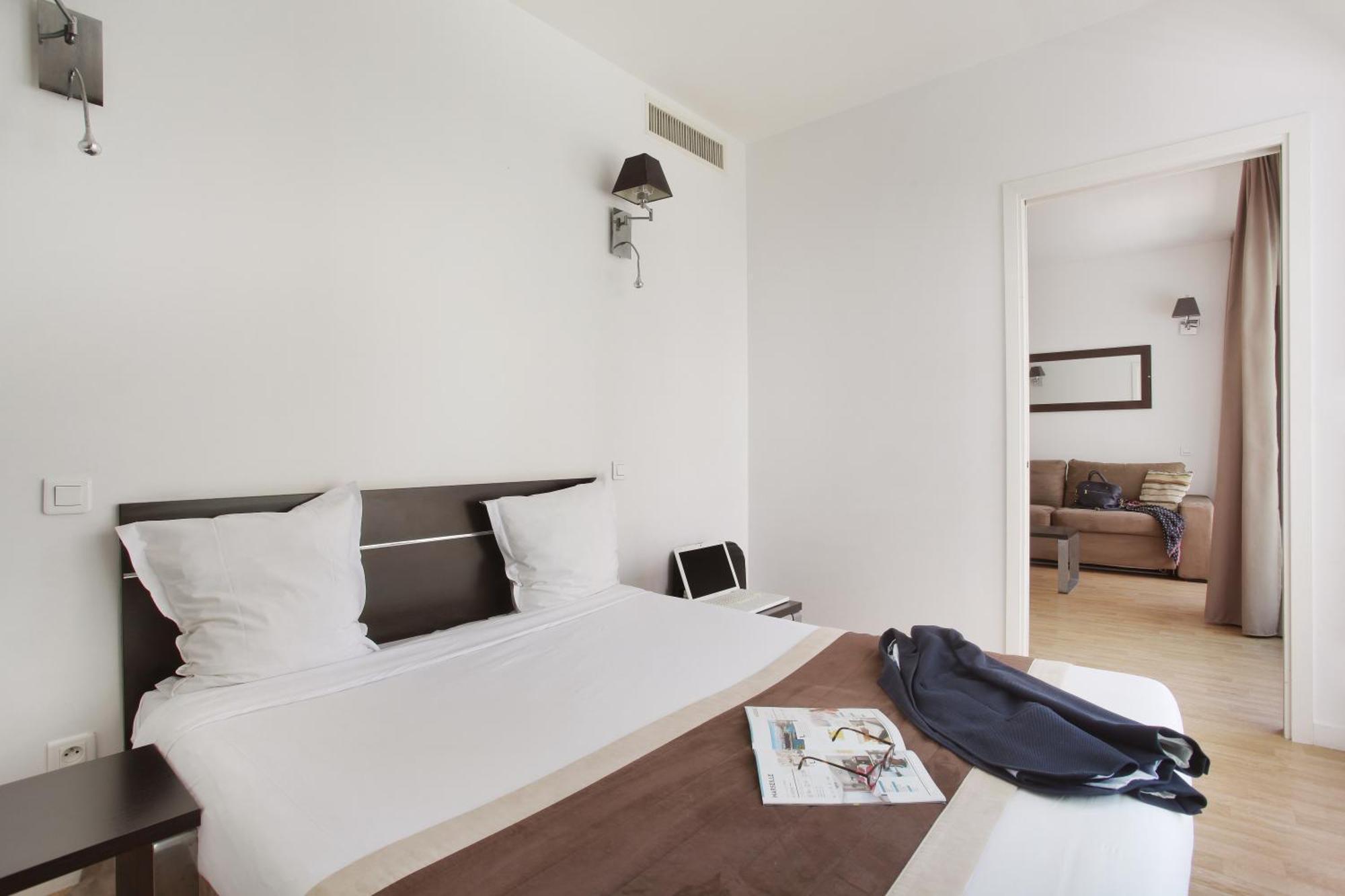 One-Bedroom Apartment Balcony