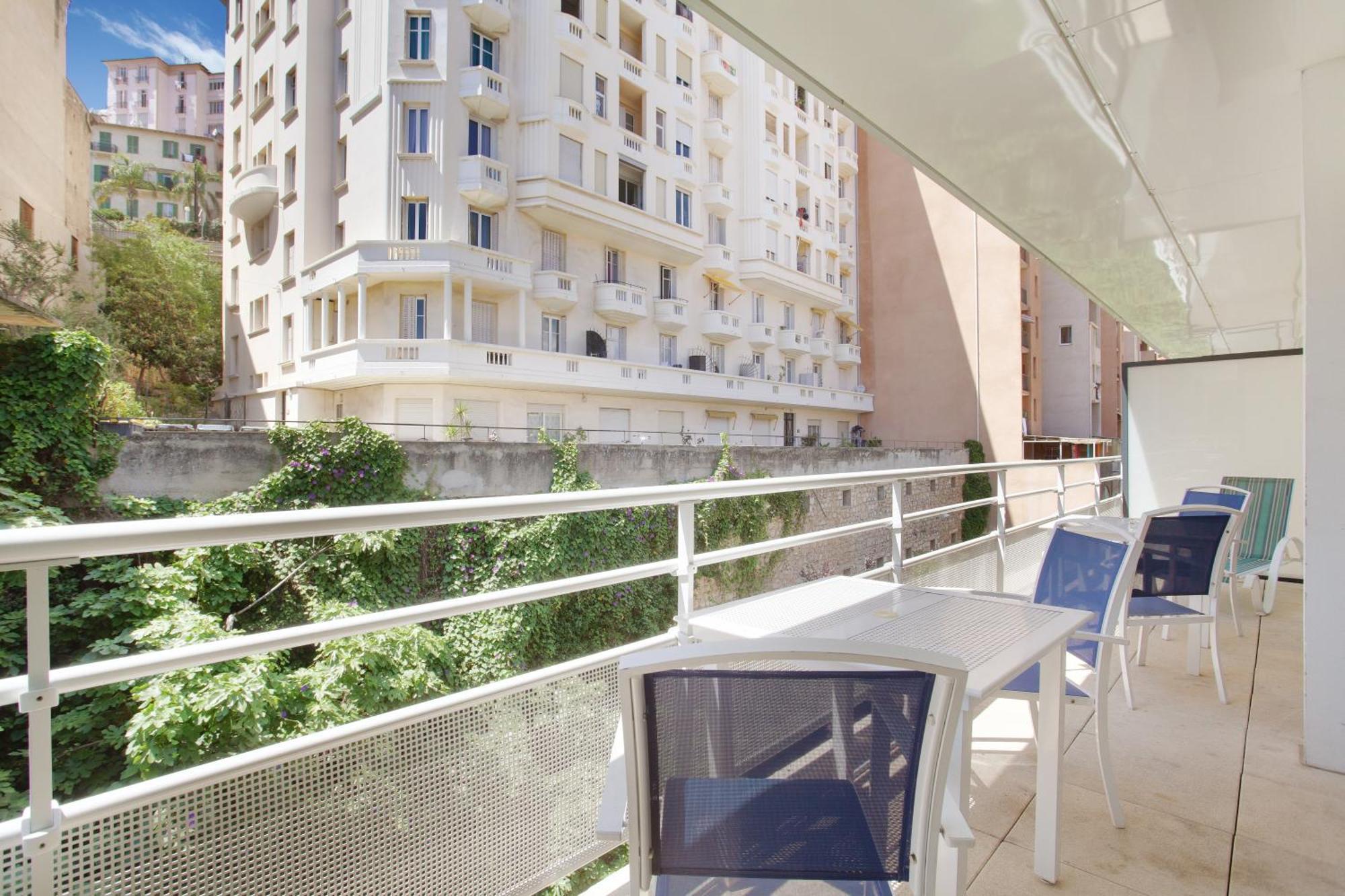 One-Bedroom Apartment Balcony