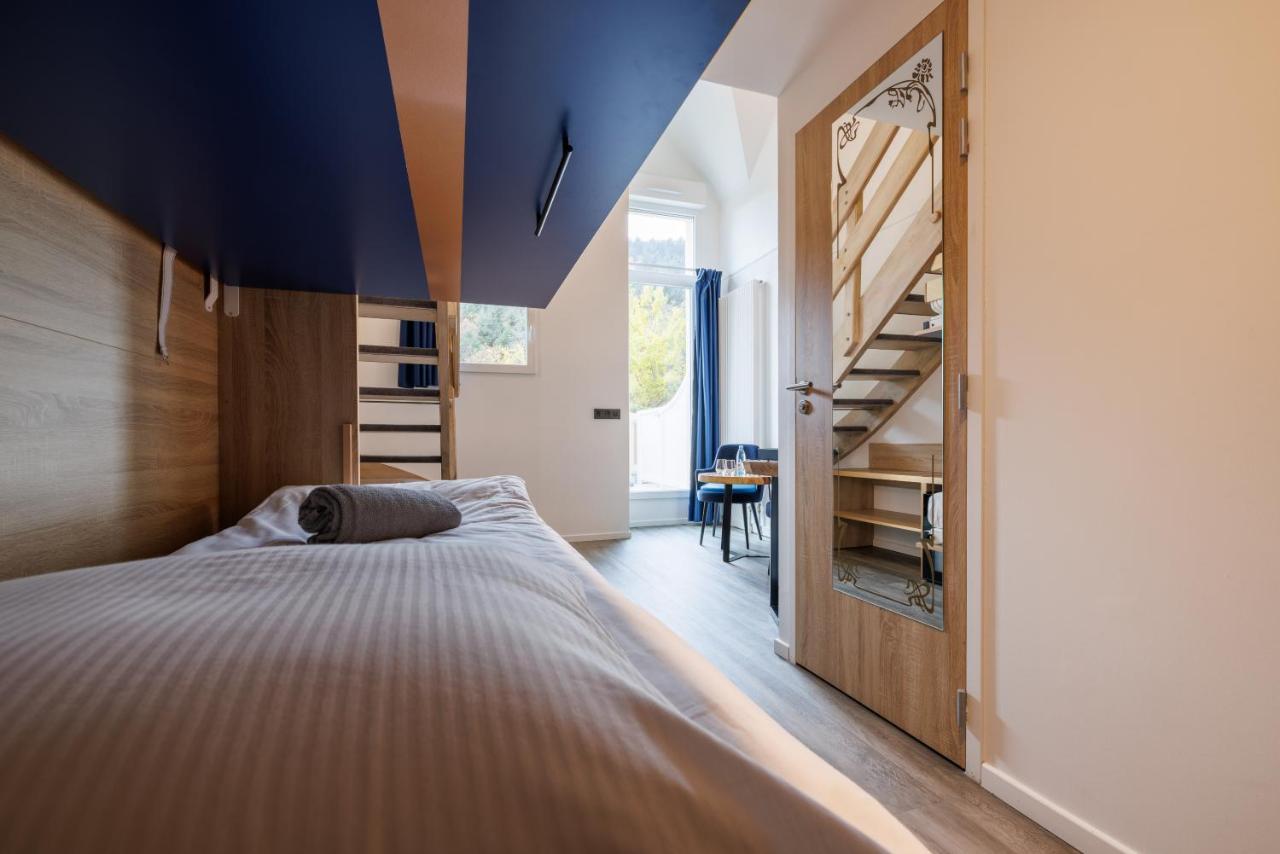 Family duplex room terrace access to the spa