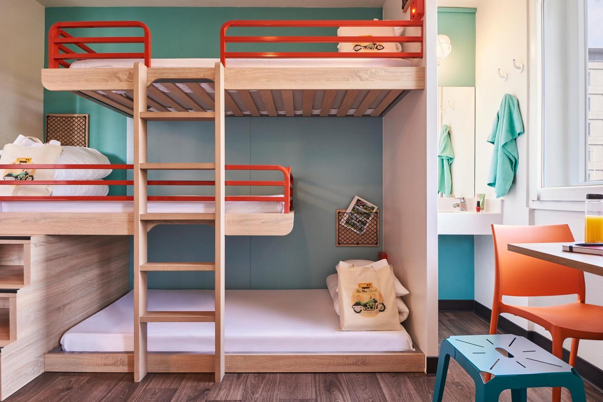 Room Three Single Bunk Beds