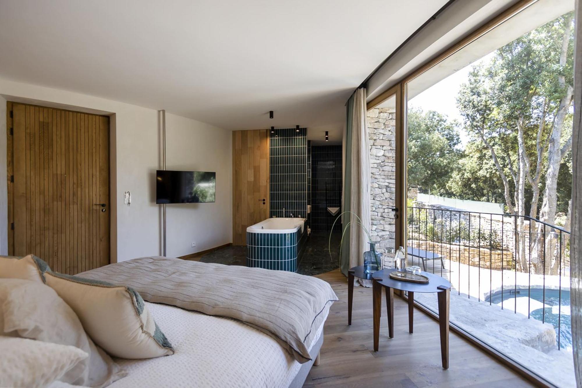 Junior Suite Spa Bath Private Garden Private Heated Swimming Pool