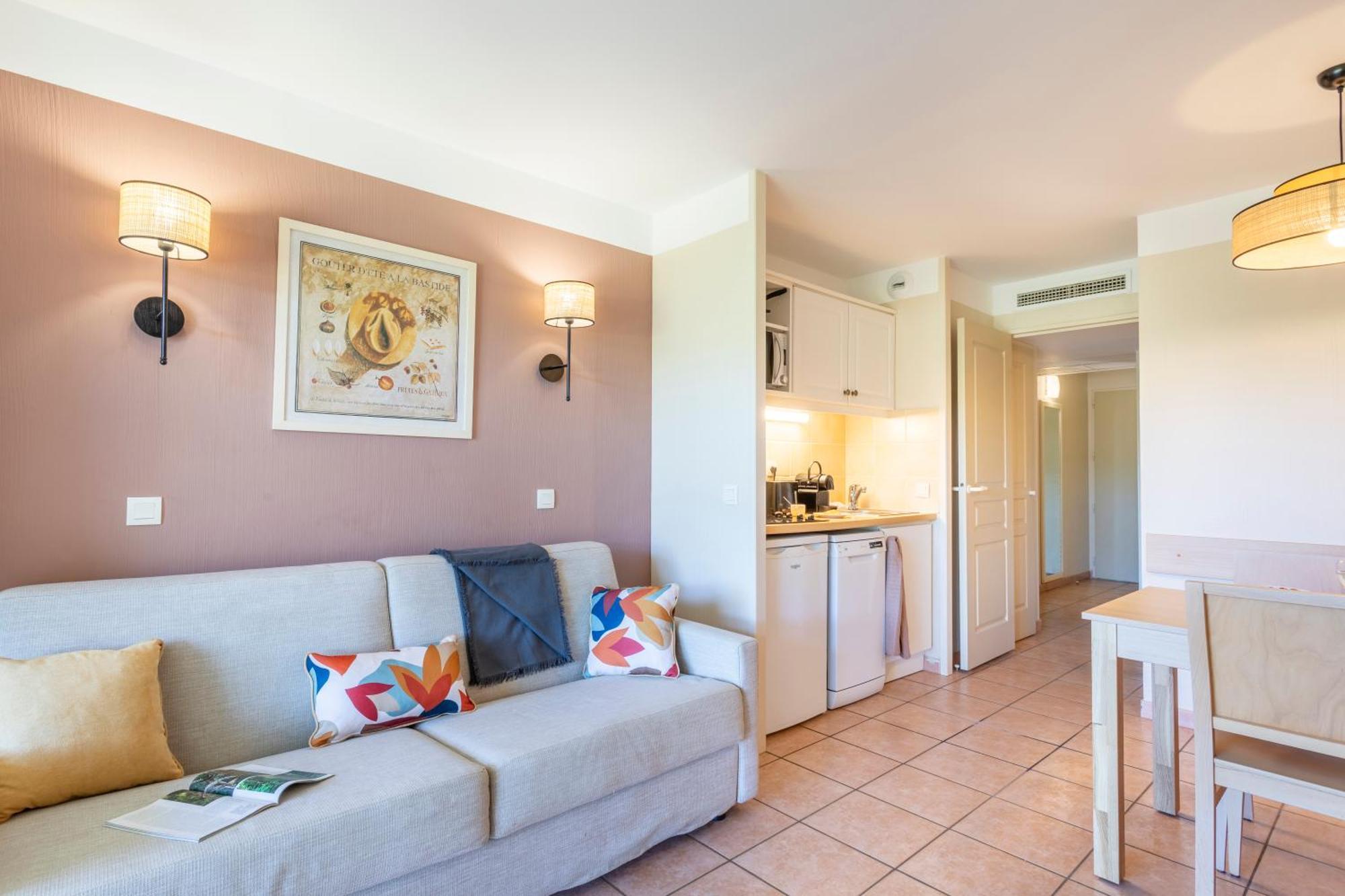 One-Bedroom Apartment Air Conditioning Terrace or Balcony