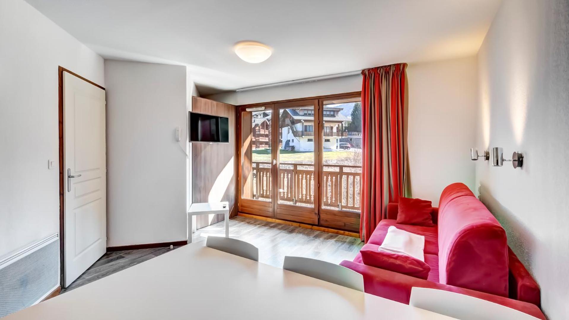 1 Bedroom Apartment sleeping area