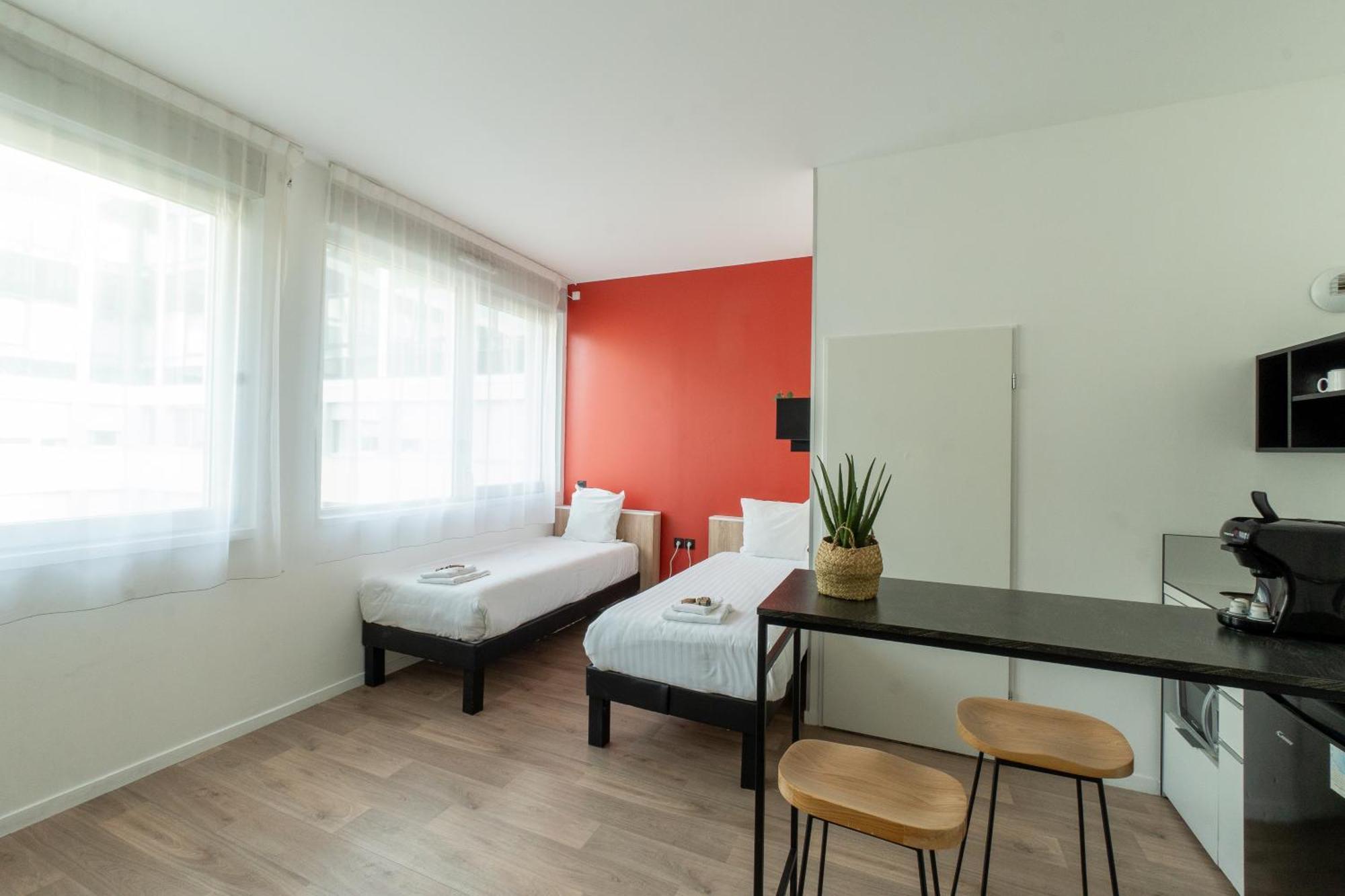 Studio M Twin beds