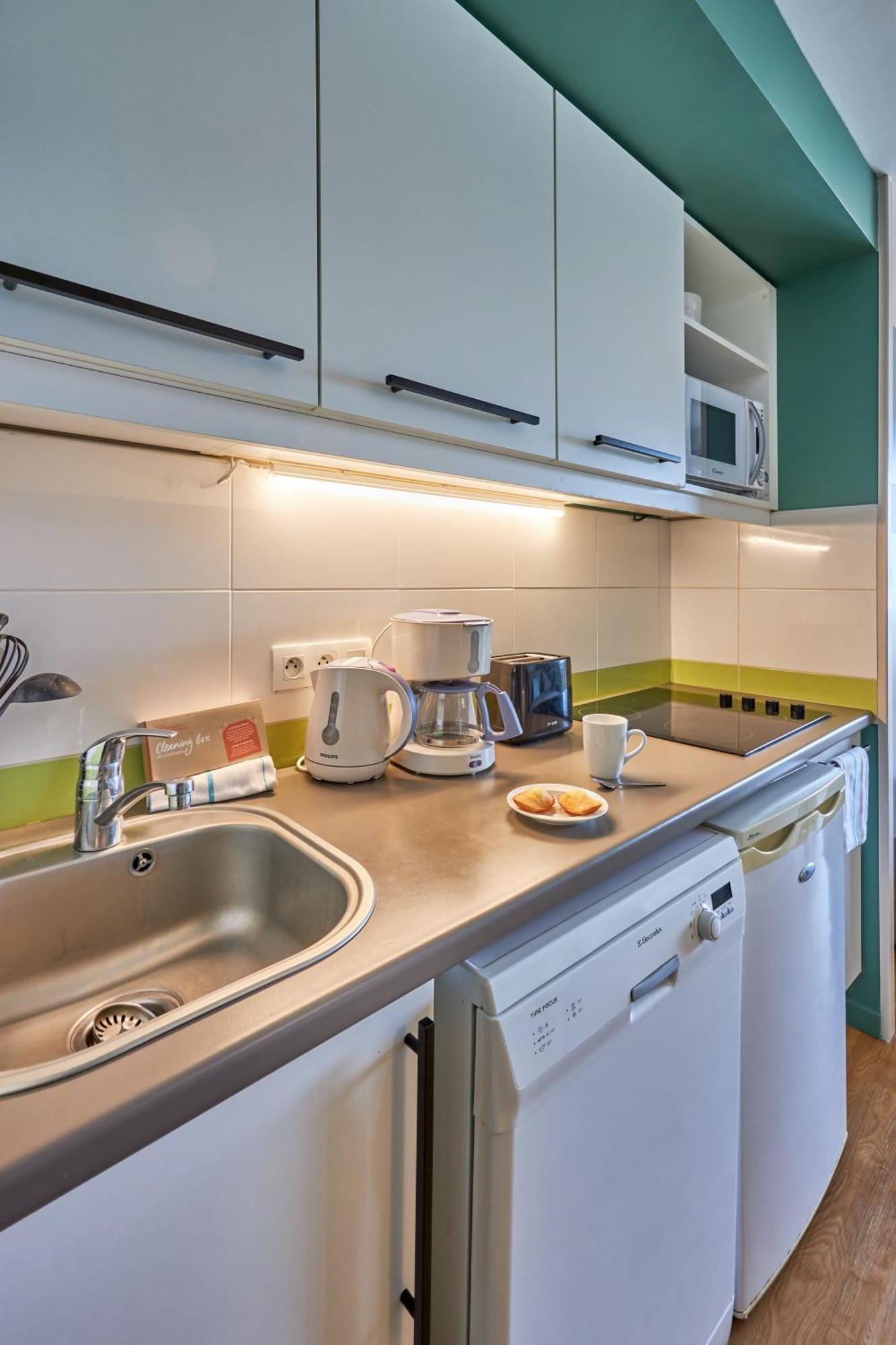 One-Bedroom Apartment Terrace or Balcony Bocage View