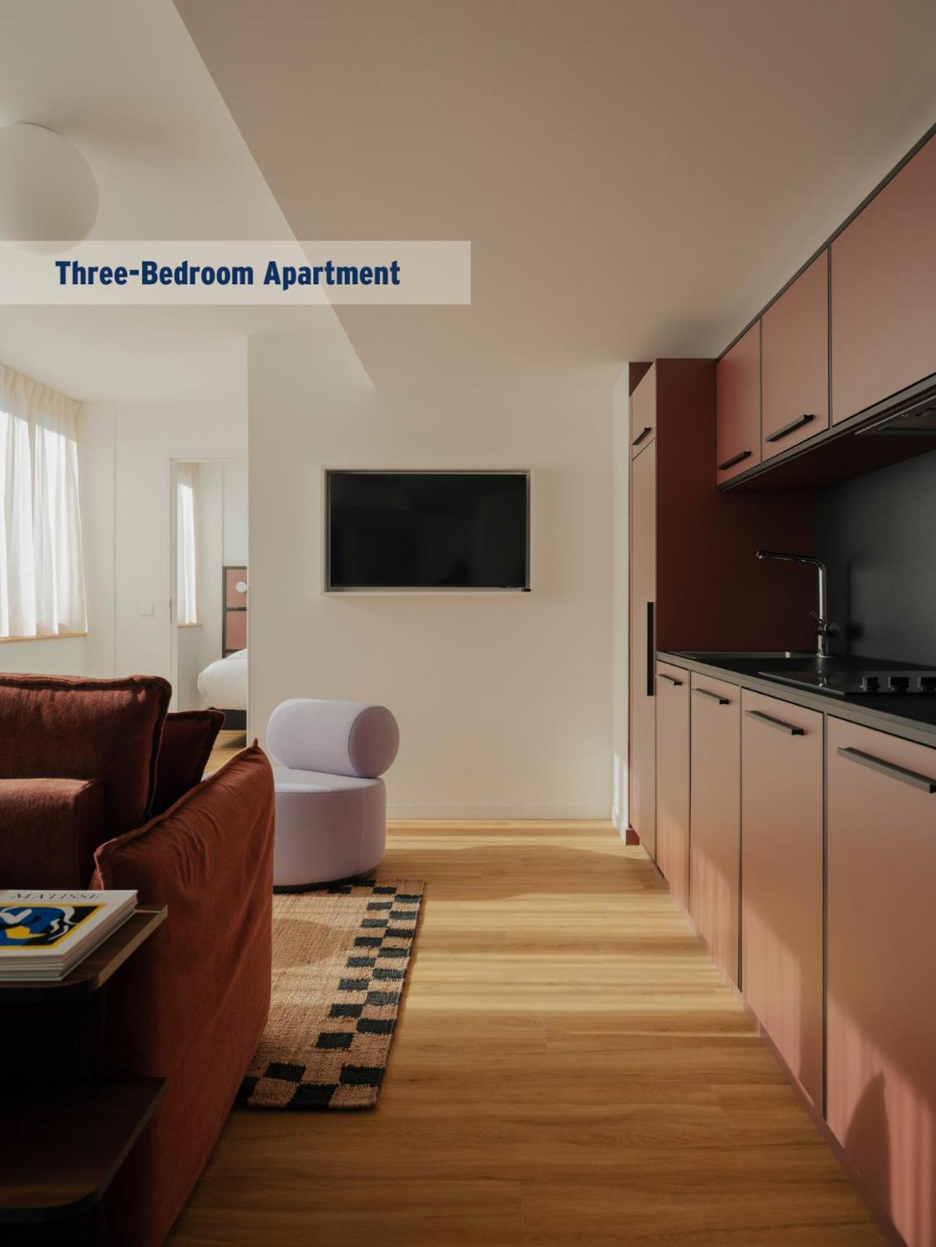 Three-Bedroom Apartment