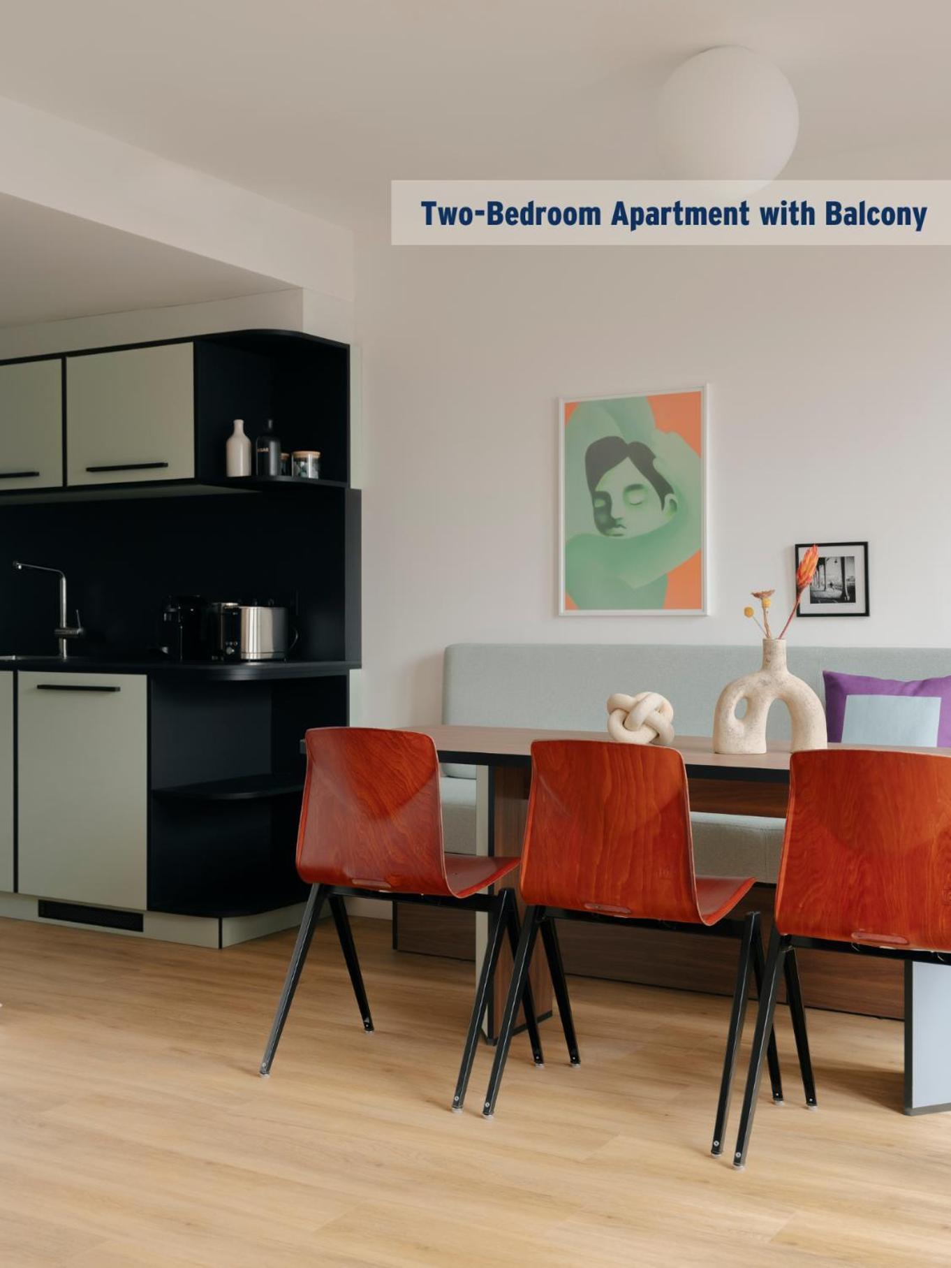 Two-Bedroom Apartment Balcony