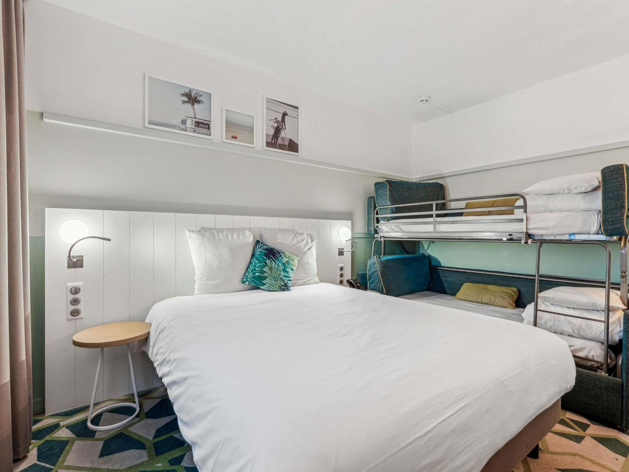 Classic Family Double Room Two Bunk Beds