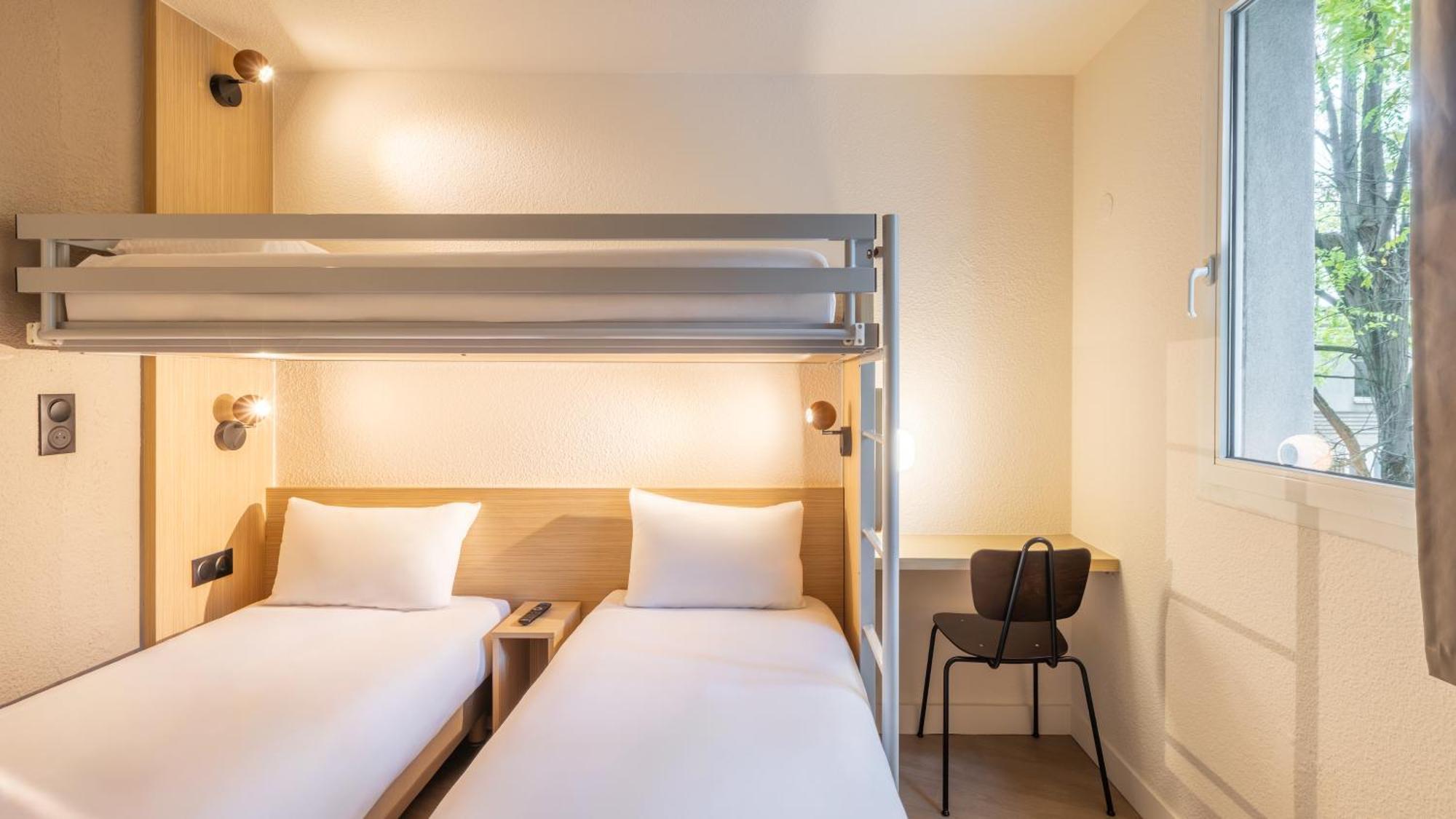 Standard Twin Room One Bunk Bed