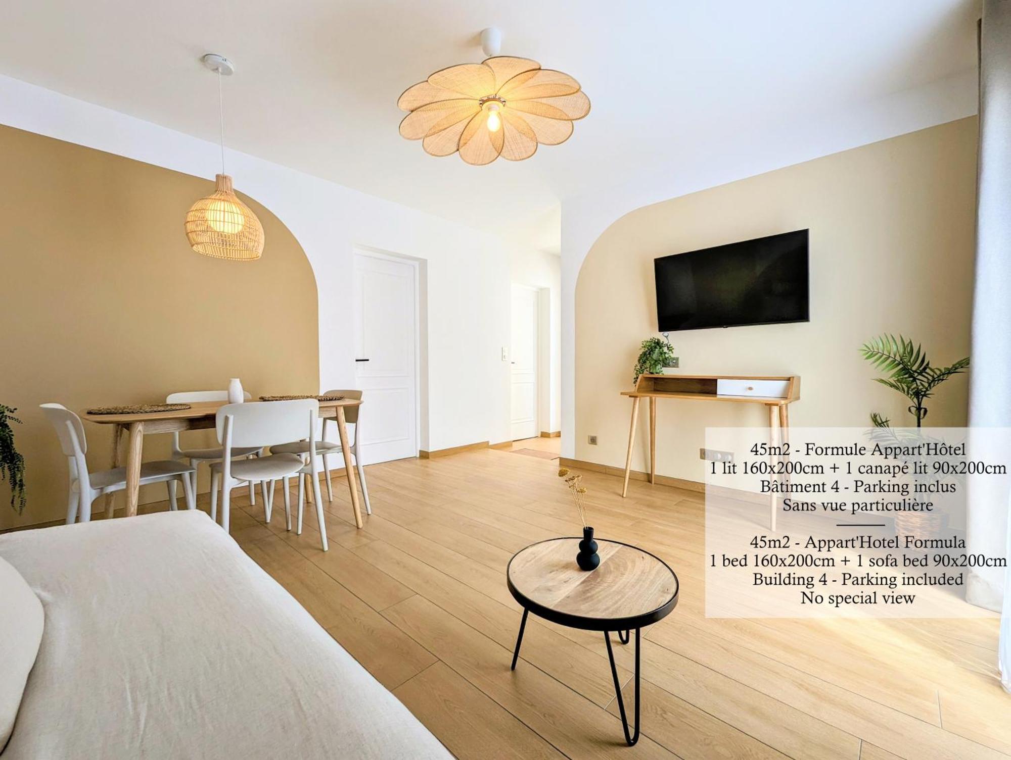 One-Bedroom Standard Apartment Appart'Hotel Formula