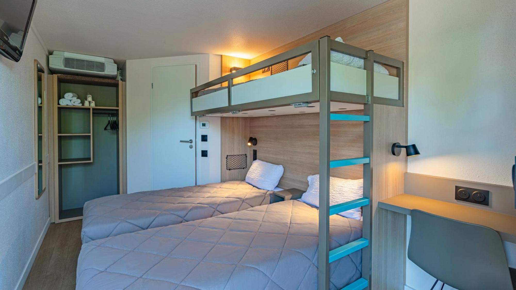 Standard Room Two Single Beds One Bunk Bed