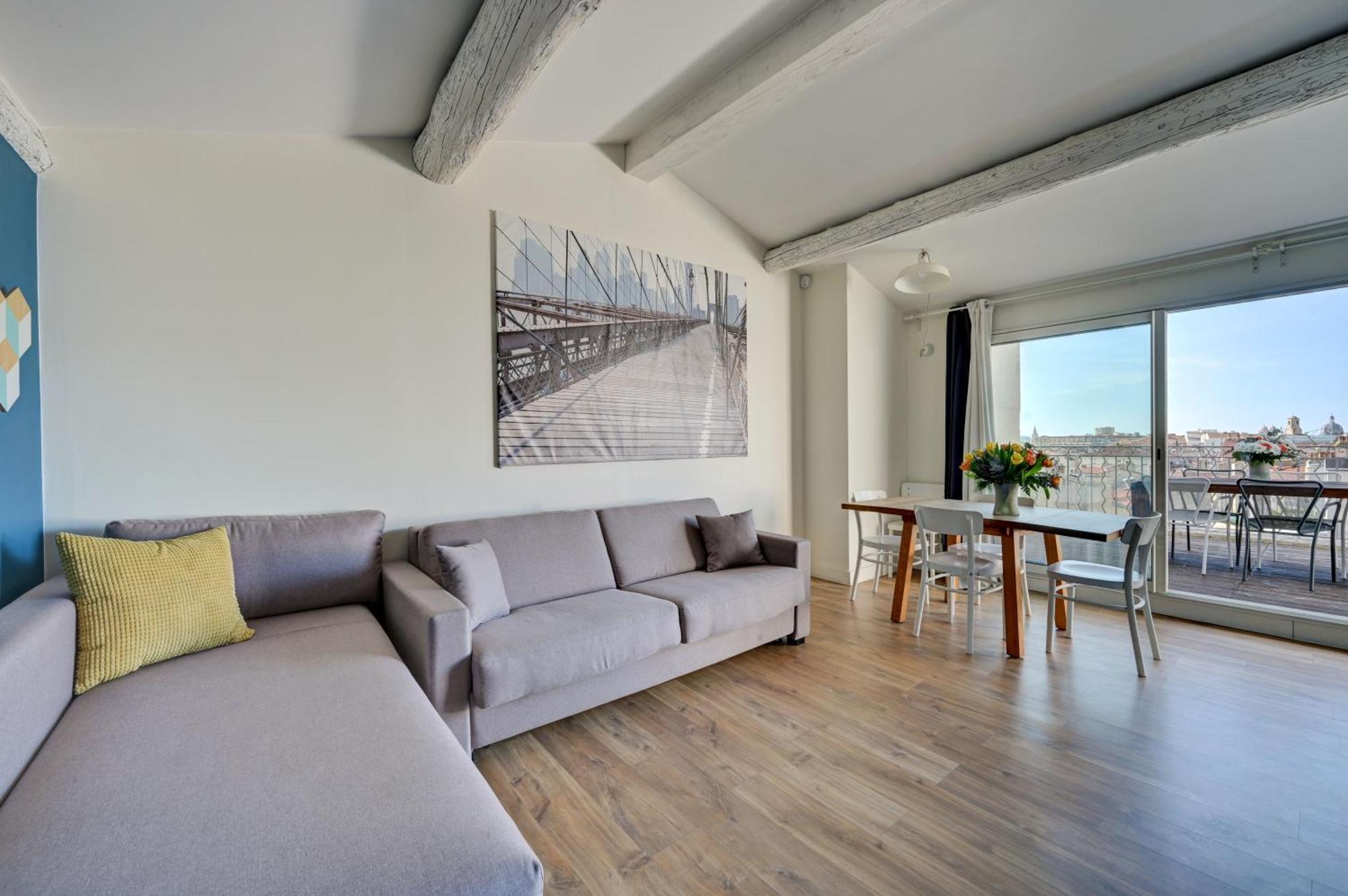Two-Bedroom Apartment Terrace