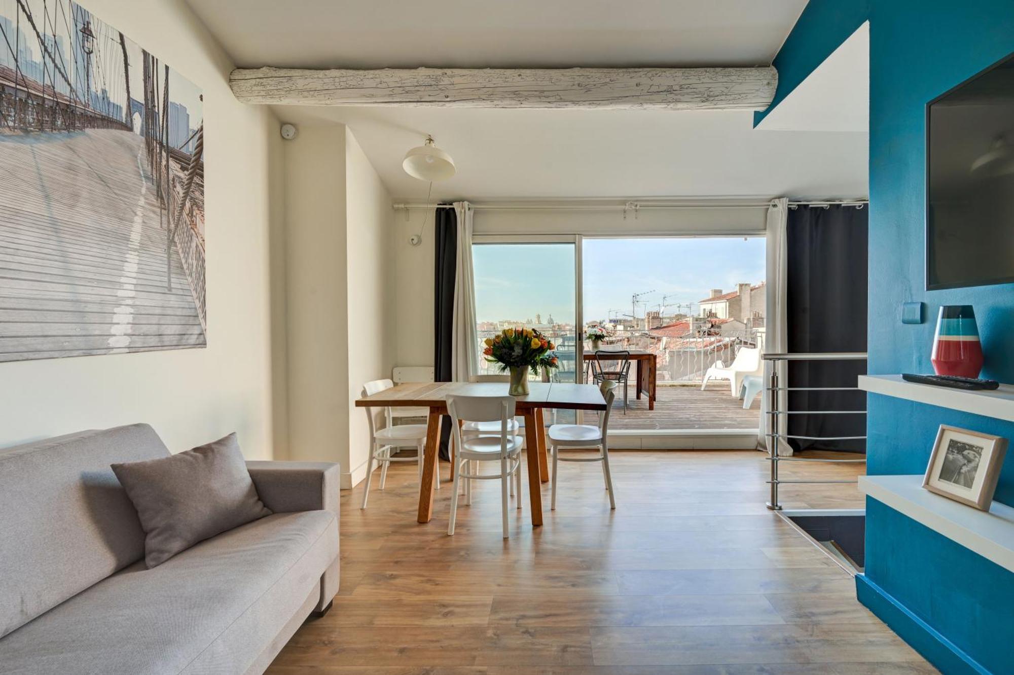 Two-Bedroom Apartment Terrace
