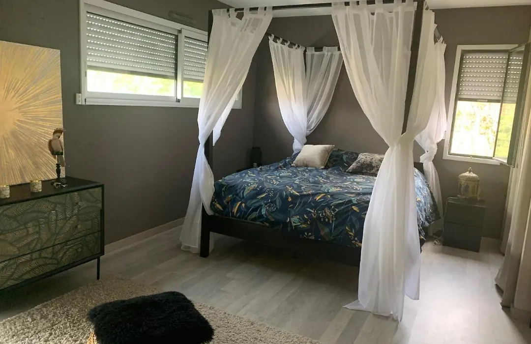 La Dolce Villa - Maison 100M2 Avec Piscine Chauffee De Mi Mai A Mi Oct En Fonction Du Temps Et Temperature A Bordeaux Cauderan-1