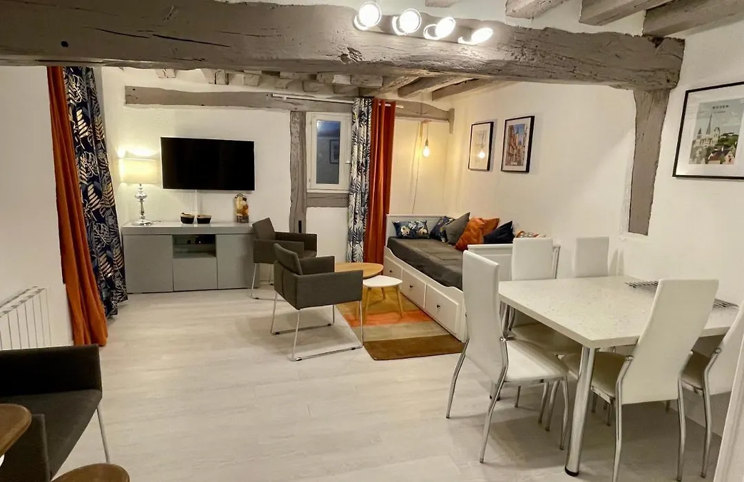 Le 1732, Rouen Coeur D'Histoire, Duplex Au Calme-1