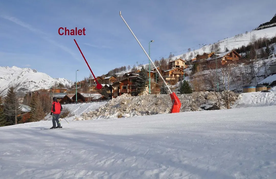 Appartement dans chalet 5 pièces, 14 pers, 4 ch, WiFi, jardin privé-1