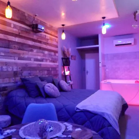 La Suite Côté Pool-House Piscine, Sauna&Jacuzzi privatifs-3