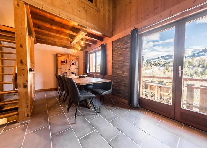 Close To The Village - Chalet 4 Bedrooms, Mont-Blanc View Megève
