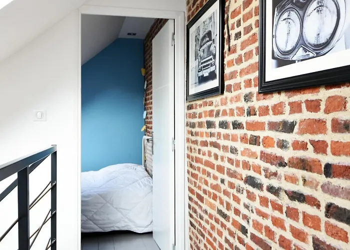 Maison Vieux Lille 3 Chambres Parking Prive 24H24H Acces