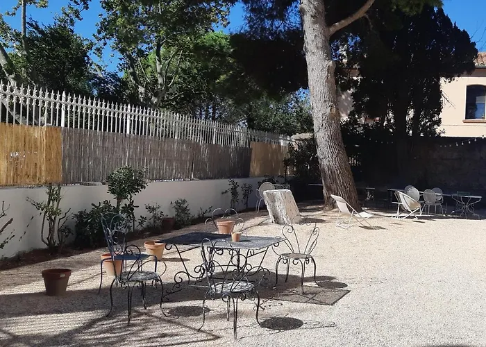 Bed and Breakfast Mas Palegry côté terrasse à Perpignan