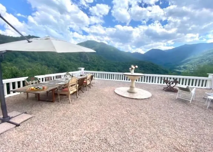 Demeure De Charme Avec Vue Panoramique Villa Ax-les-Thermes