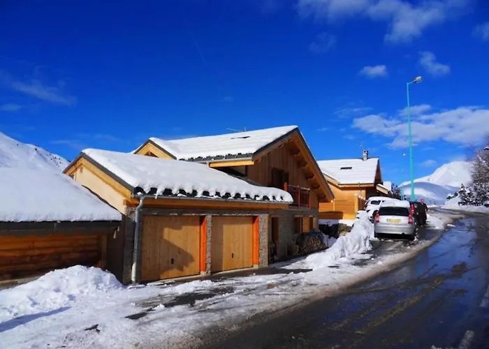 Appartement dans chalet 5 pièces, 14 pers, 4 ch, WiFi, jardin privé Les Deux Alpes