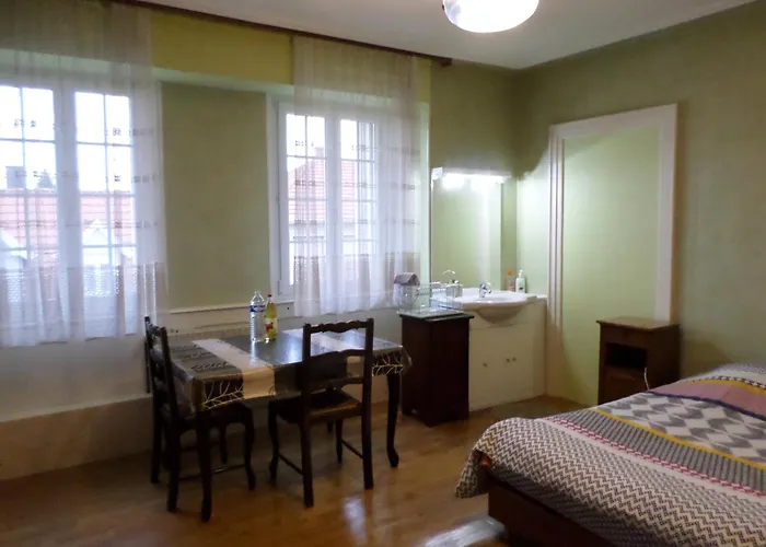 Chambre Individuelle A Lit Double Dans Une Maison De Maitre De 1904 Hagenau