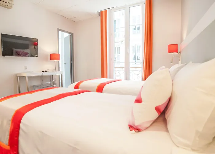 Hotéis centrais de Nice 