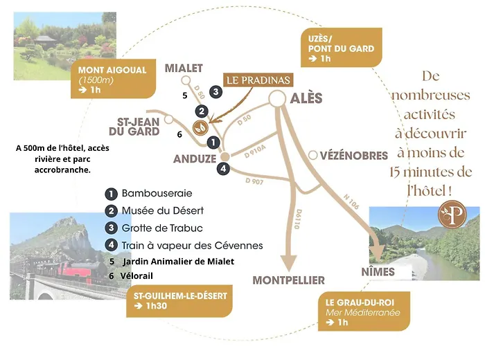 Hotels in Anduze