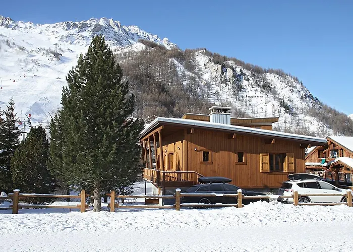 Villa Odalys Chalet Le Cabri à Val-dʼIsère Privée