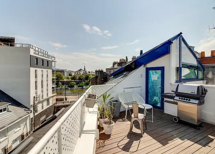 Nocnoc - Villa Paradis, Piscine Et Rooftop Au Coeur De Nantes
